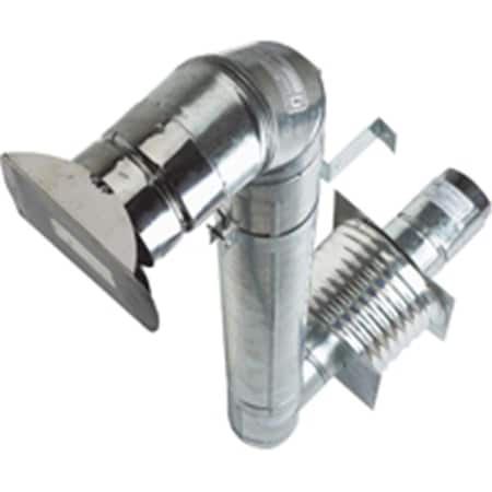 Rickis Rugs 284875 Pellet Stove Vent Kit-High Elv RI2629787